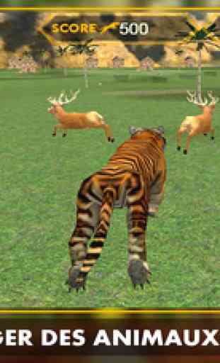 Tigre fâché simulateur d'attaque 3D 2