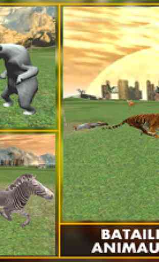 Tigre fâché simulateur d'attaque 3D 4
