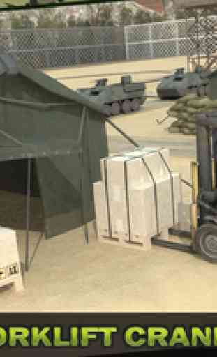 Armée Cargaison Avion Vol Simulateur: Transport Guerre Réservoir dans Champ de bataille 2