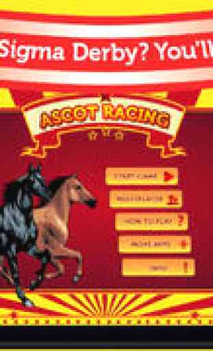Ascot Arcade Horse Racing(Course de Chevaux): Sigma Derby Game Pour iPhone 1