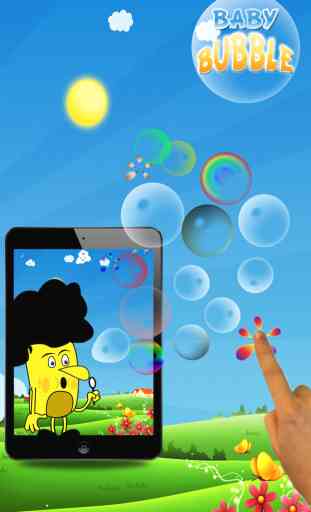 Baby Bubble Blower -  Kids Fun jeu pour faire des bulles de savon et de compter popper 1