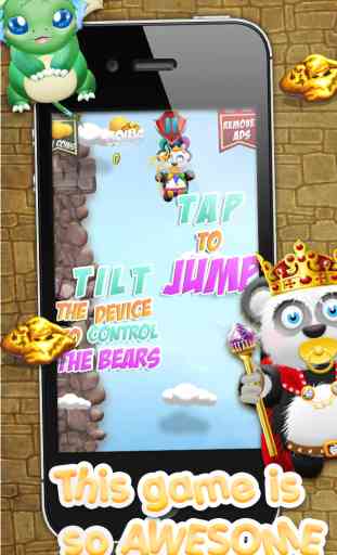 Bébé ours panda bataille de La ruée vers l'or-Uni - Un jeu de saut FREE Edition super! Baby Panda Bears Battle of The Gold Rush Kingdom - A Super Jumping Game FREE Edition! 3
