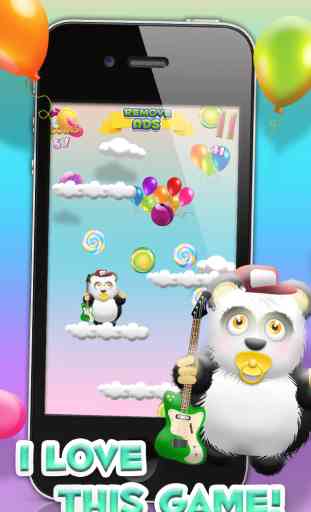 Bébé Panda Bears Candy Rain HD - Fun Nuage Saut Edition Jeu GRATUIT! Baby Panda Bears Candy Rain HD -  Fun Cloud Jumping Edition FREE Game! 2