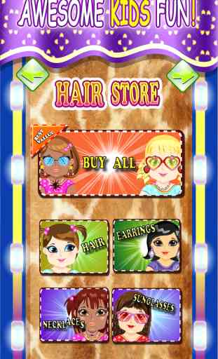 bébé salon de coiffure relooking - coupe, couleur, laver et créer des coiffures joyeuses pour princesse gratuit 3