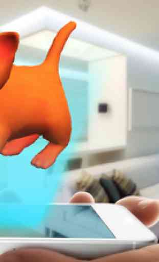 Animaux Virtuels - kitten augmentée simulateur de réalité 3D 3