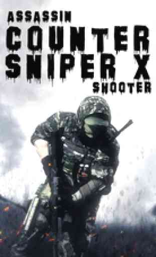 Assassin Counter Sniper-X War 1