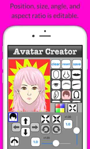Avatar Creator -Vous pouvez faire face à / portrait très facilement! 2