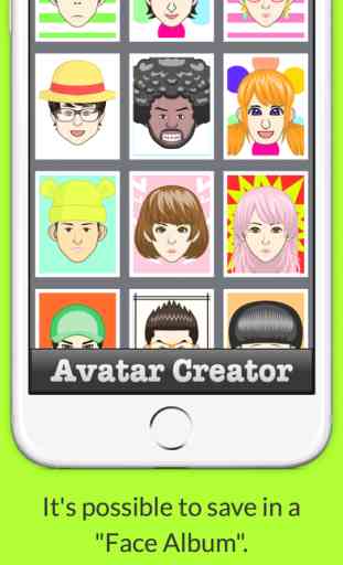 Avatar Creator -Vous pouvez faire face à / portrait très facilement! 4