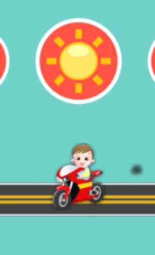 Bébé en moto - un jeu de simulation de moto 2