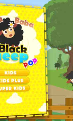 Jeu de comptines Baba Baba Mouton Noir pour les enfants 2