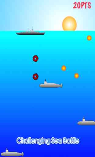 cuirassé vs sous-marin - guerre de la machine de la mer gratuit 1