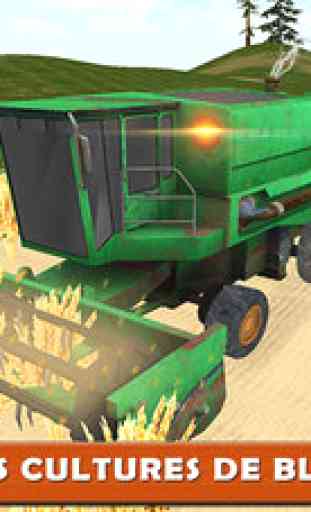 Grande de Ferme camion 3D: Simulateur d'exploitation agricole Jeu de conducteur de tracteur 3