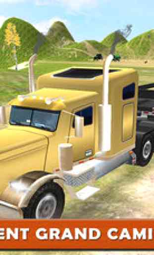Grande de Ferme camion 3D: Simulateur d'exploitation agricole Jeu de conducteur de tracteur 4