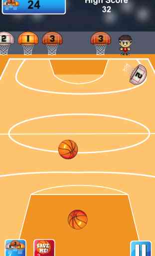 Basketball - 3 Point Hoops 3