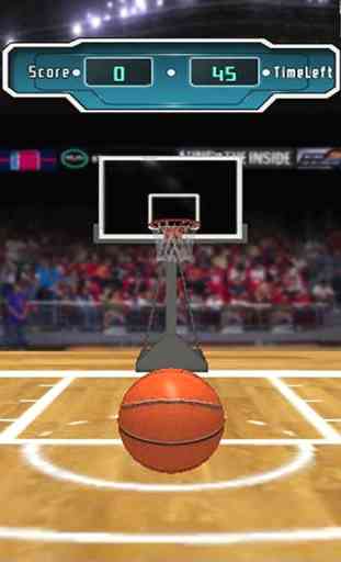 matchs de basketball tir 3d - libre 3