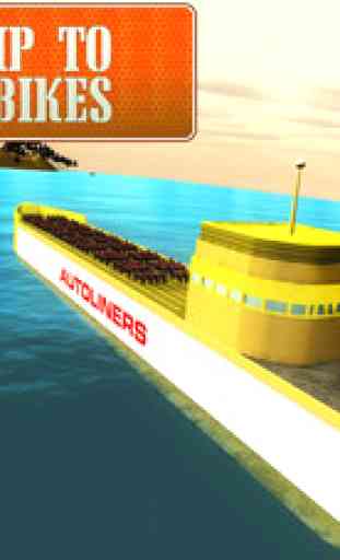 Vélo Transporter navire simulateur & Cargo jeu 4