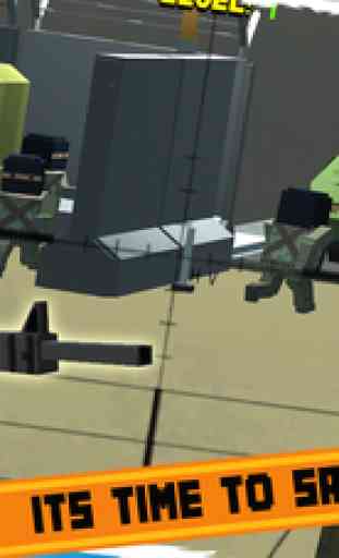 Bloquer Battles Ville Guerre: Pixel Cops Gun artisanat à in robbers world Game 1