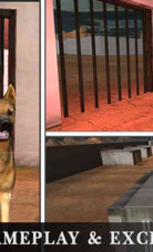 Border Police Dog Simulator: Police duty in crime city & prisoner escape game 3