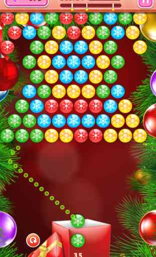 Boules de Noël - Free puzzle bubble jeu de tir jeu de Saga pour les filles et les garçons 1