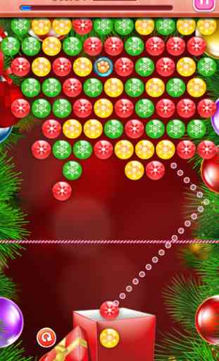Boules de Noël - Free puzzle bubble jeu de tir jeu de Saga pour les filles et les garçons 3