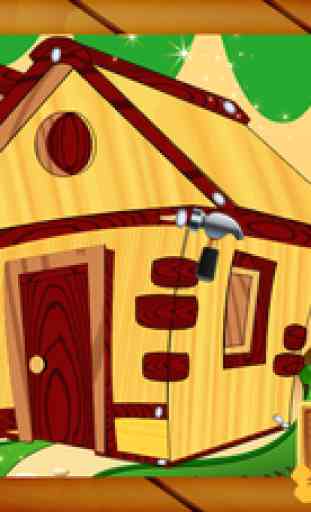 Construire une maison d'oiseau - faire une maison d'arbre pour petit animal de compagnie et le décorer 2