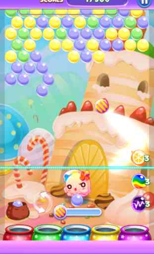 Jeux De bulles - Bubble Mania Sweet Candy Pop: Bubble Shooter Puzzle HD 2016 3