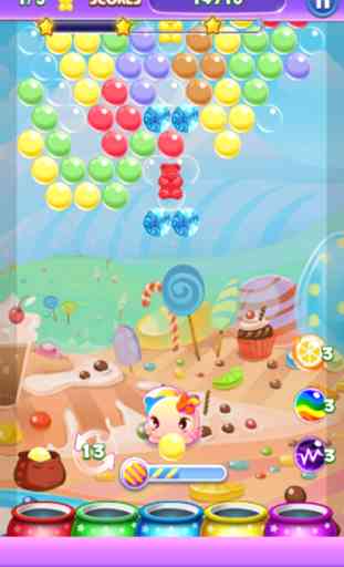 Jeux De bulles - Bubble Mania Sweet Candy Pop: Bubble Shooter Puzzle HD 2016 4