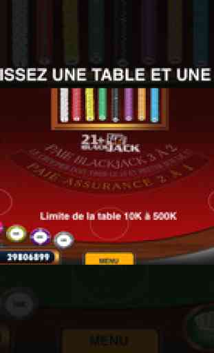 Blackjack 21 + 3