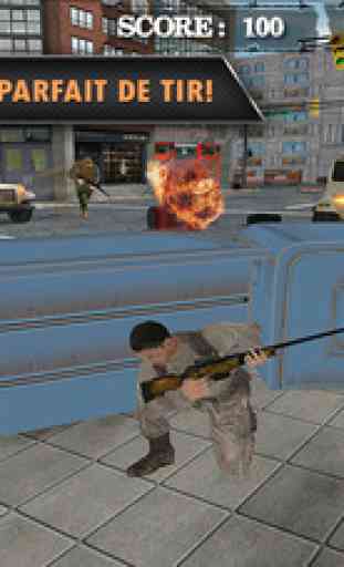 courageux tir Sniper Assassin combat terroriste 3D 4