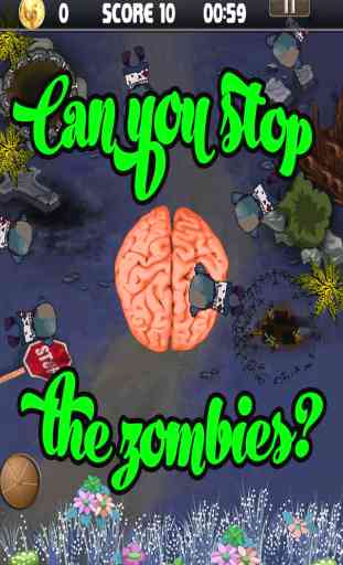 Mangeur de Cerveau Zombie Crush Aventure - Creepy Ramper Undead Jeu 2