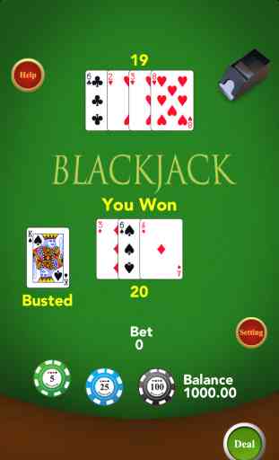 vingt-et-un (Blackjack, Le nombre 21) - Les Jeux Mania 2