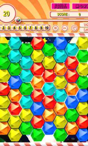 A Candy Magic: Sweet Hexa Gems and Diamonds of Puzzle FREE 3