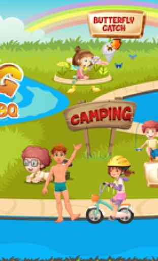 Camping Adventure & BBQ - parti de la cuisine extérieure et jeu amusant 2