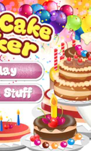 Gâteau de bonbons maker - rendre les aliments de boulangerie dans ce jeu fou de cuisson 1