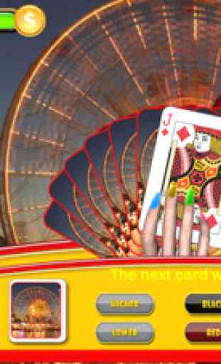 Mini Carnival City of Rio & Friends Plus : le jeu de cartes HiLo Poker Uno Blast 2