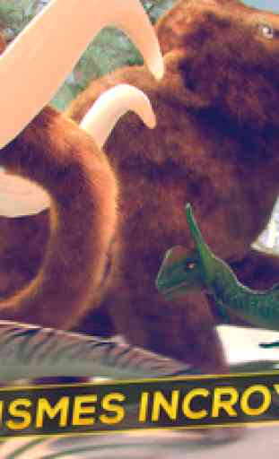 Simulation de Dinosaures Jurassic 3D . Jeu Dino Fou pour Enfants Gratuit 3