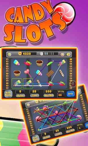 Slots Candy - Sweet Rush Jackpot Slot Machine (Fun jeux de casino gratuits) 3