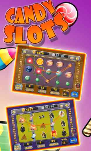 Slots Candy - Sweet Rush Jackpot Slot Machine (Fun jeux de casino gratuits) 4