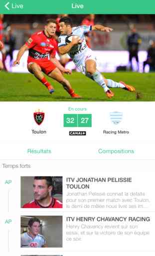 CANAL Rugby App 2