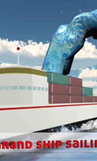 Cargo navire croisière simulateur parking bateau 2