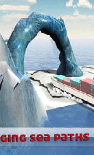 Cargo navire croisière simulateur parking bateau 3