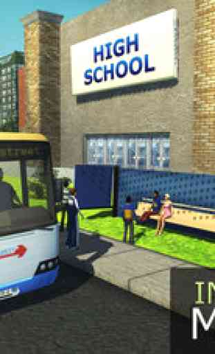 City Bus Simulator pilote 3D - bus PRO conduite et de stationnement jeu 2