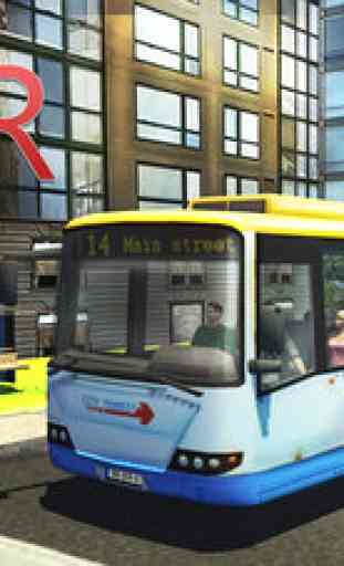 City Bus Simulator pilote 3D - bus PRO conduite et de stationnement jeu 4