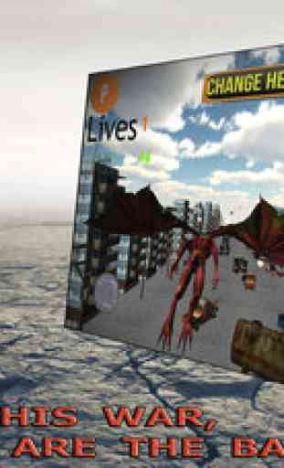 Clash Of Gargoyle 3D - Une guerre épique contre Démon Terres jets armée de l'air de chasse (gratuit Arcade Version) 3