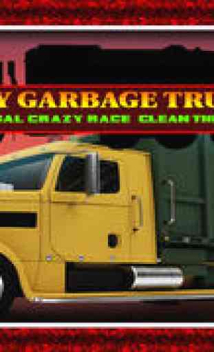 Une course folle du camion à ordures de la ville : nettoyer la ville – édition gratuite 1