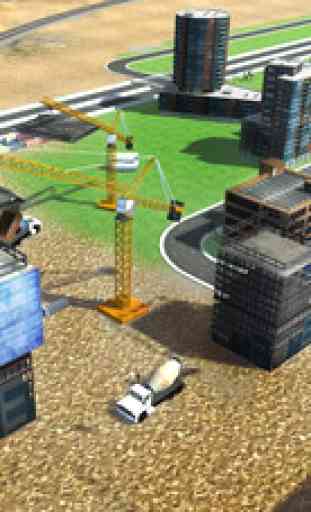 Ville Construction Grutier 3D - Jeu de simulation de camion lourd Transporter 4