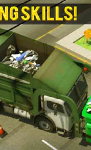 Ville des ordures Chauffeur de camion simulateur: Un Réal au volant Essai Jeu 2