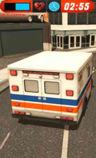 Ville Hôpital Ambulance Chauffeur Simulateur 2016 – Urgence Docteur et Patient Sauvetage 3D Transport 2
