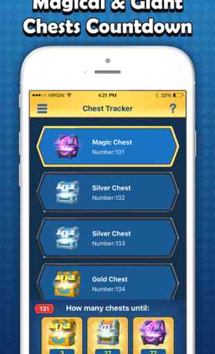 Chest Tracker for Clash Royale - Track Chest Cycle 2