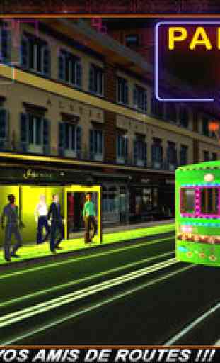 Parti de la ville de tramway Transport Driver Simulateur 4